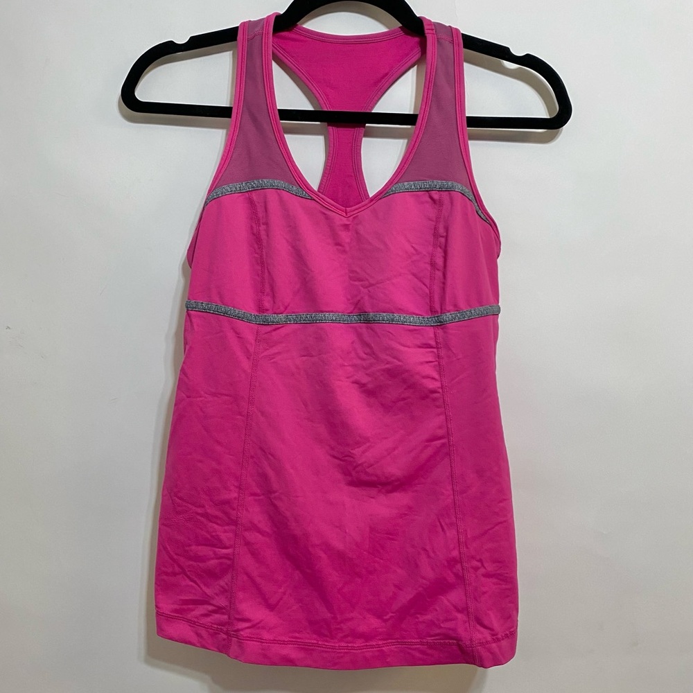 Women's Lululemon Athletic Tank w/ Built In Sports Bra